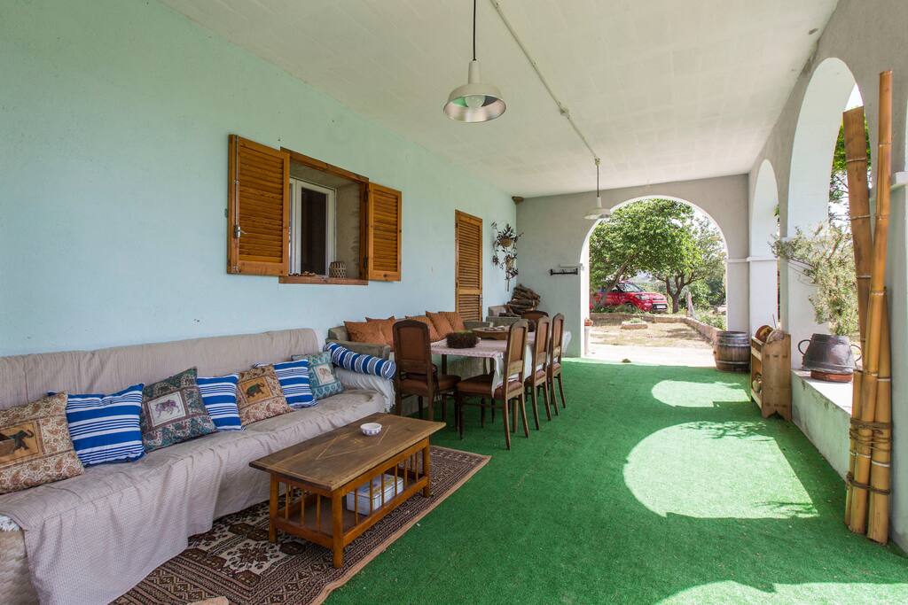 Chill out y comedor exterior