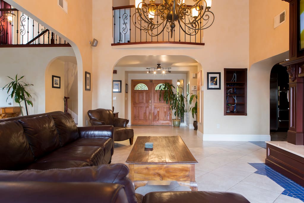 Our spacious living room makes relaxing your only concern