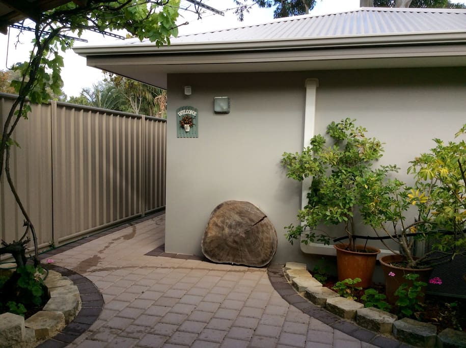 Your own private entrance