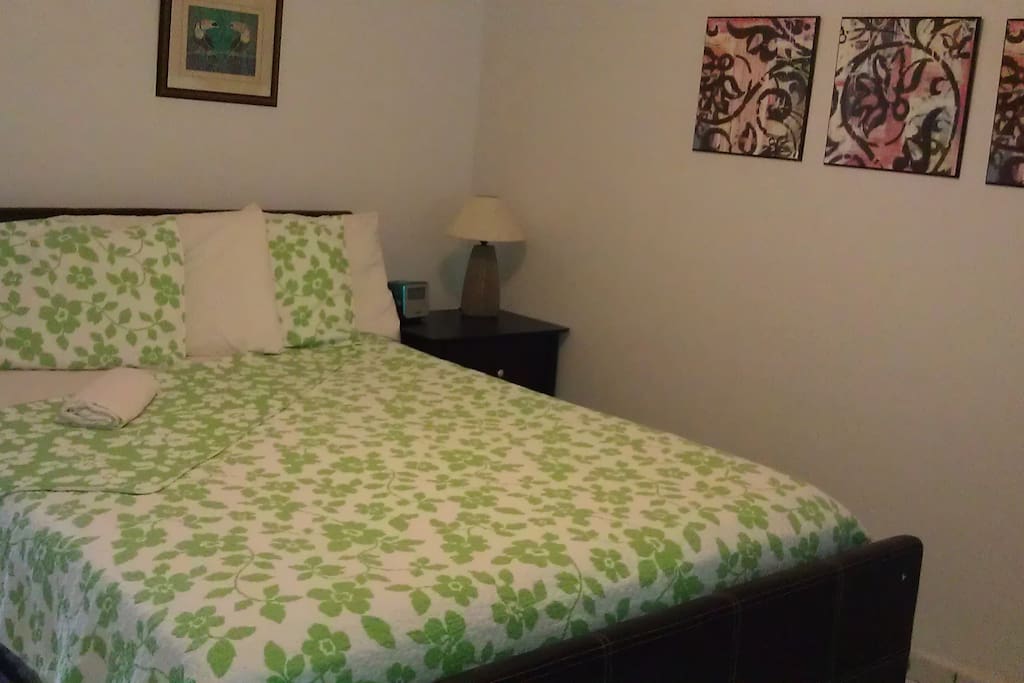 Bedroom, queen size bed