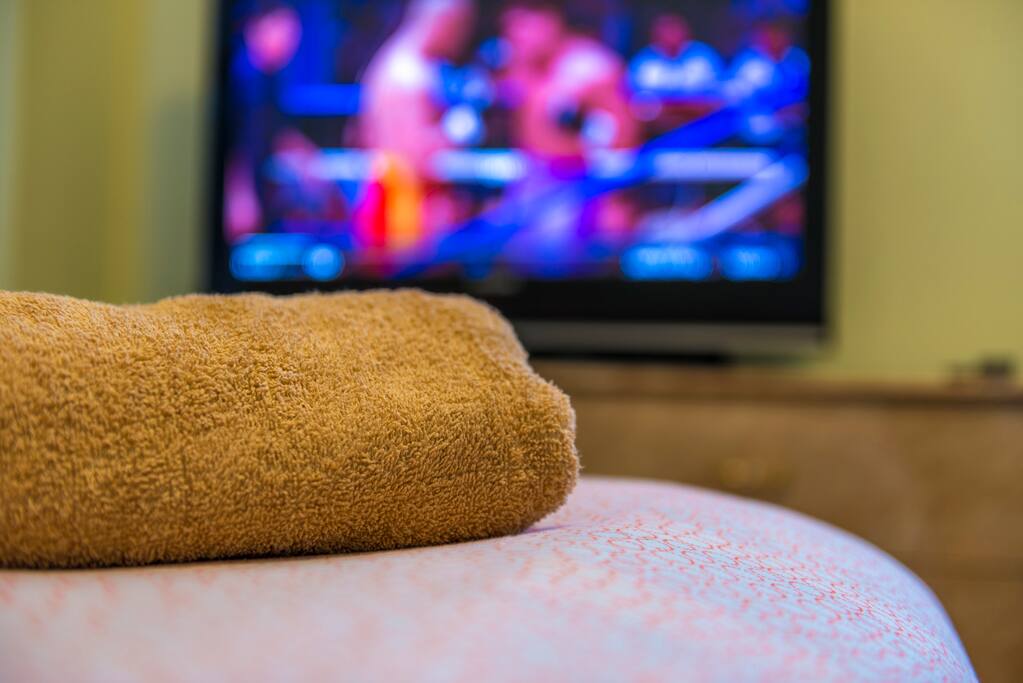 Fresh towel and linens.