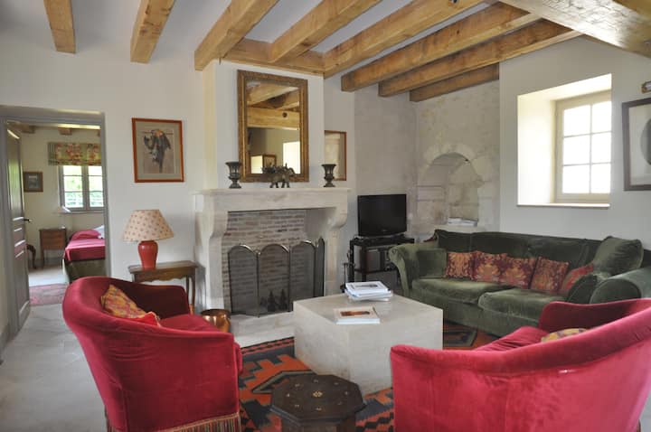 Beautiful cottage 15p swimming pool 5' Loches