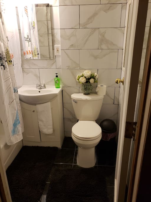 Newly remodel bathroom