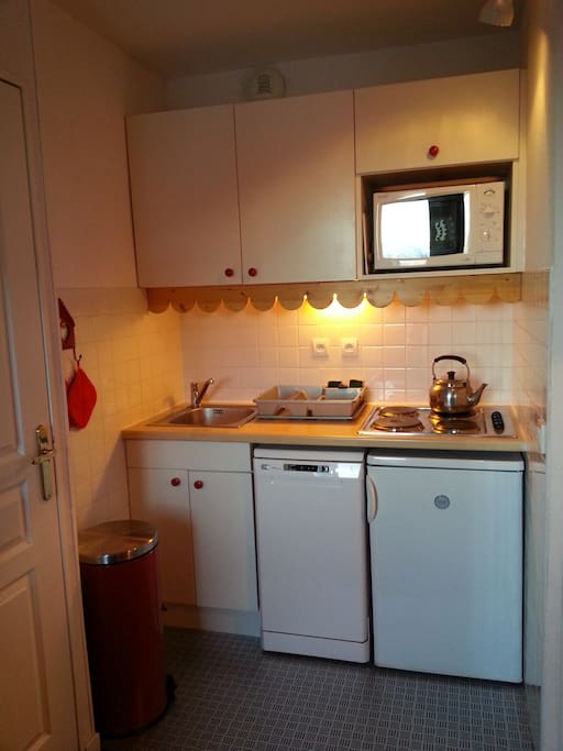 Kitchenette entièrement équipée