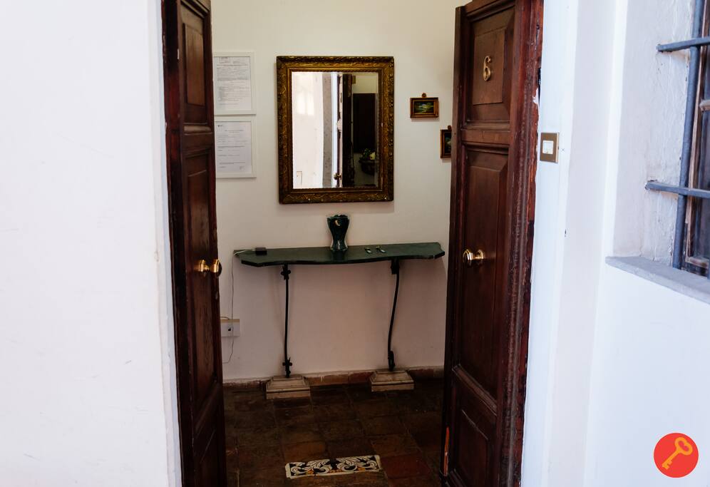 entrance