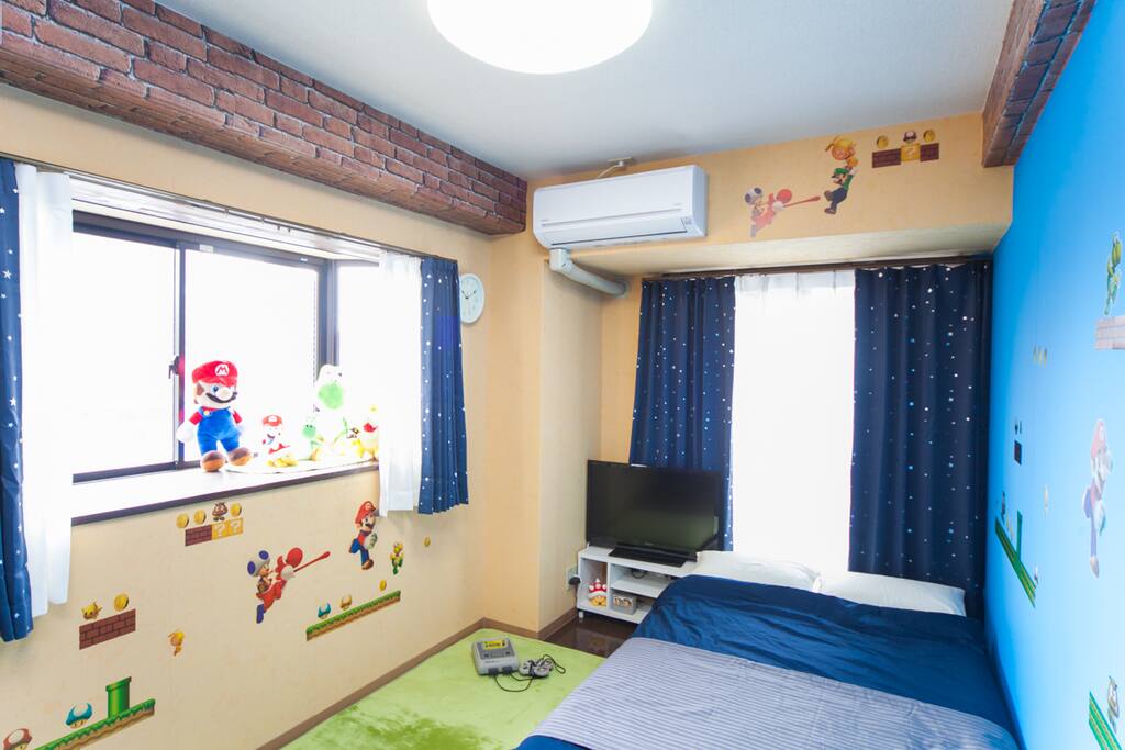 Please enjoy Mario world with your family,friends,partner♡