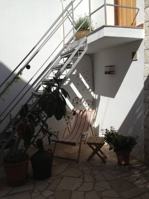 Steps to the Apartment