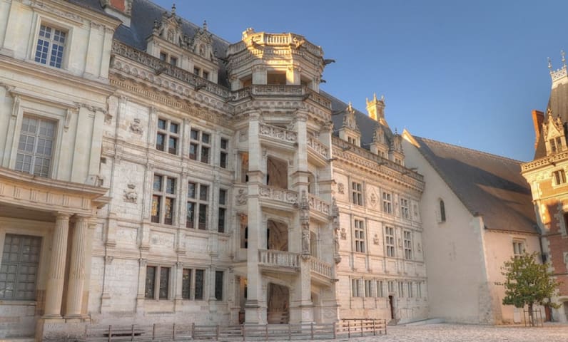Old house near castle