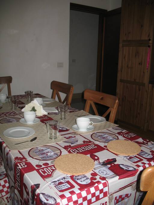 cucina per la colazione