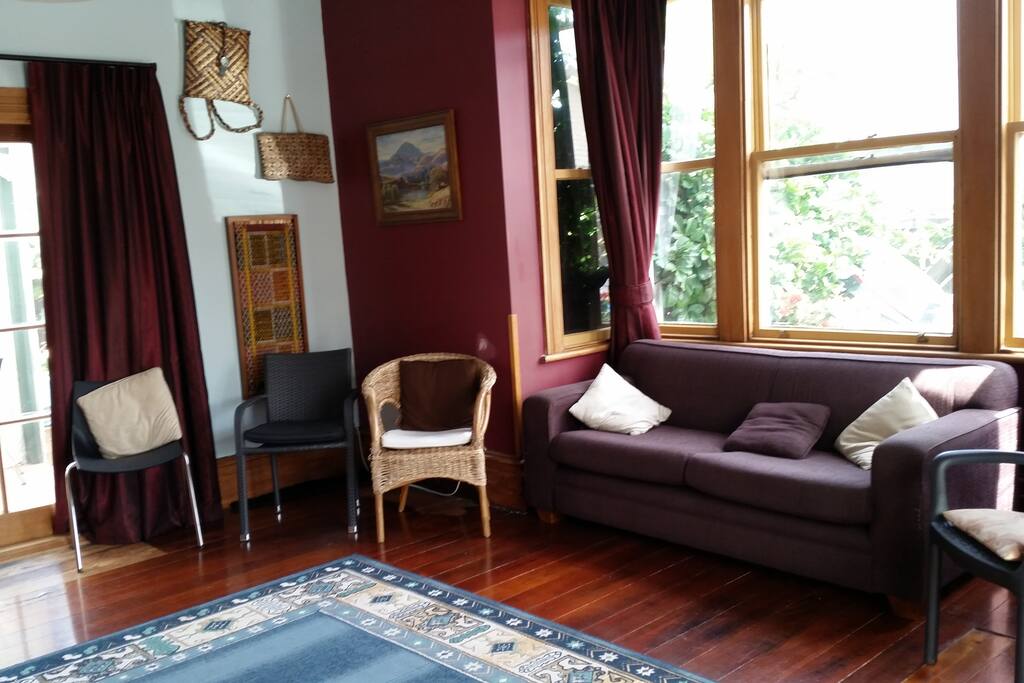 large separate lounge to relax in