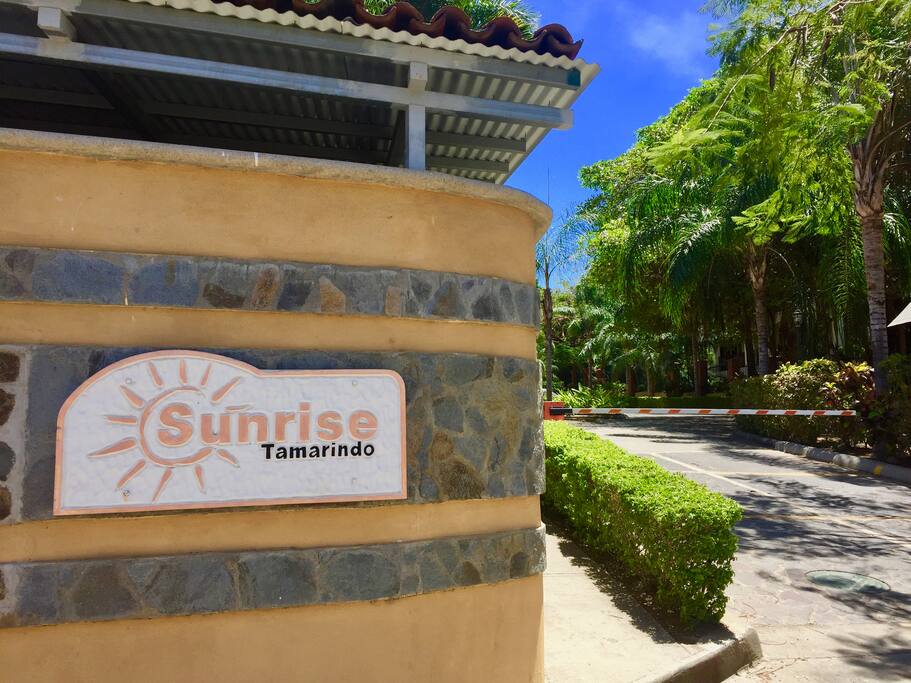 Front gate and security office