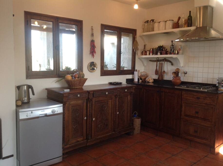 Main kitchen area