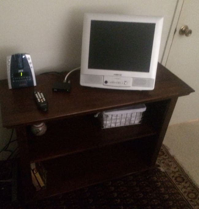 Guestroom television.