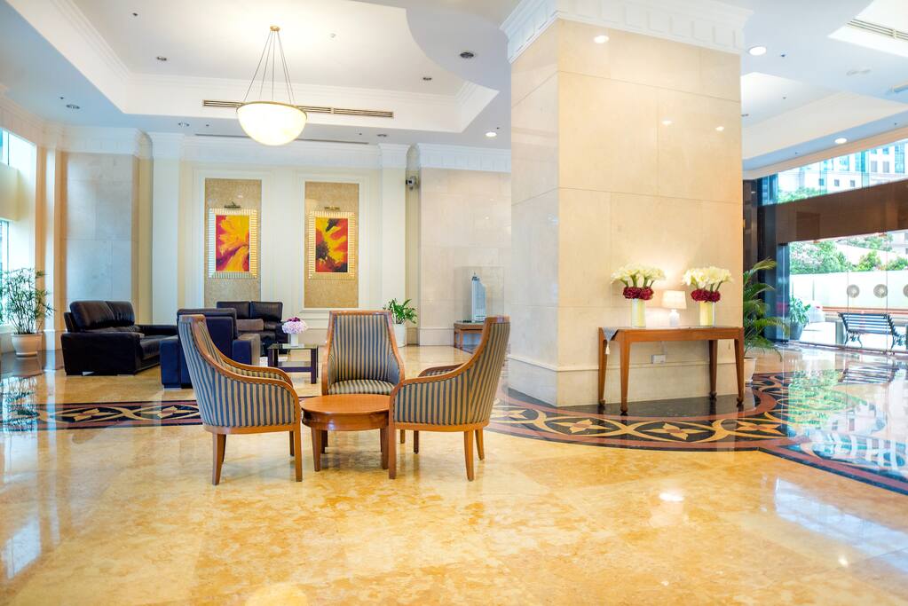 Lobby Sofa area.