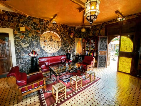 Garden View - Family Room - Riad Chay