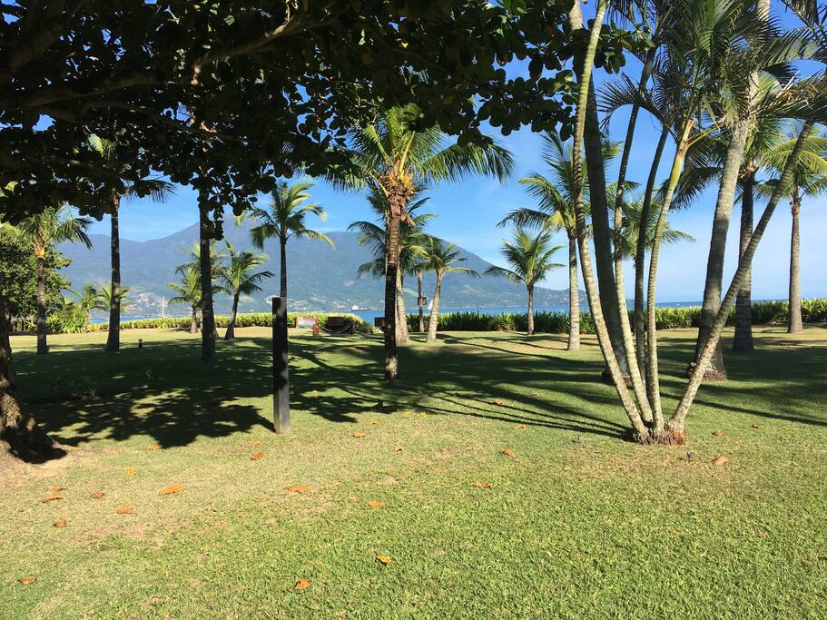 Vista da casa para a praia