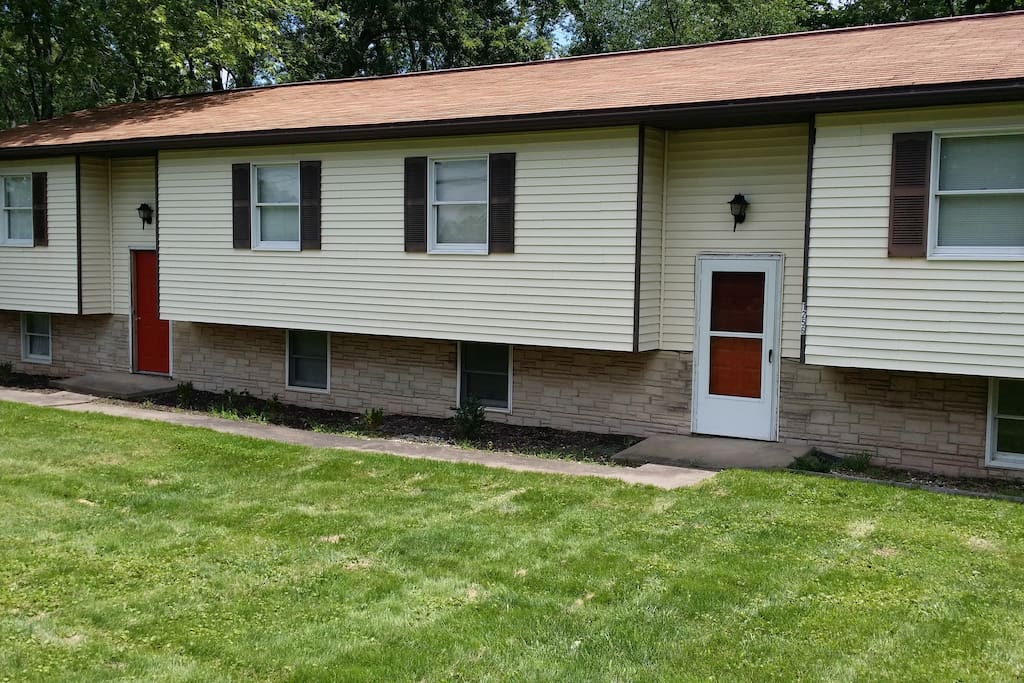 Exterior View of Duplex