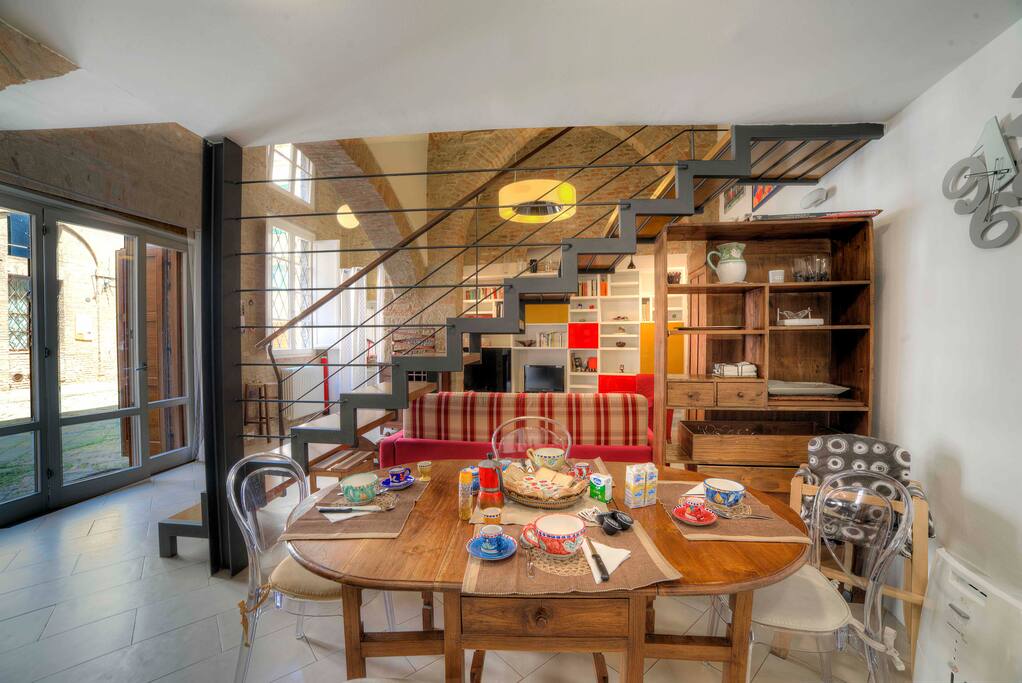 Vista dalla cucina