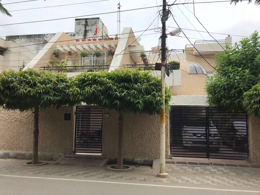 Villa front view