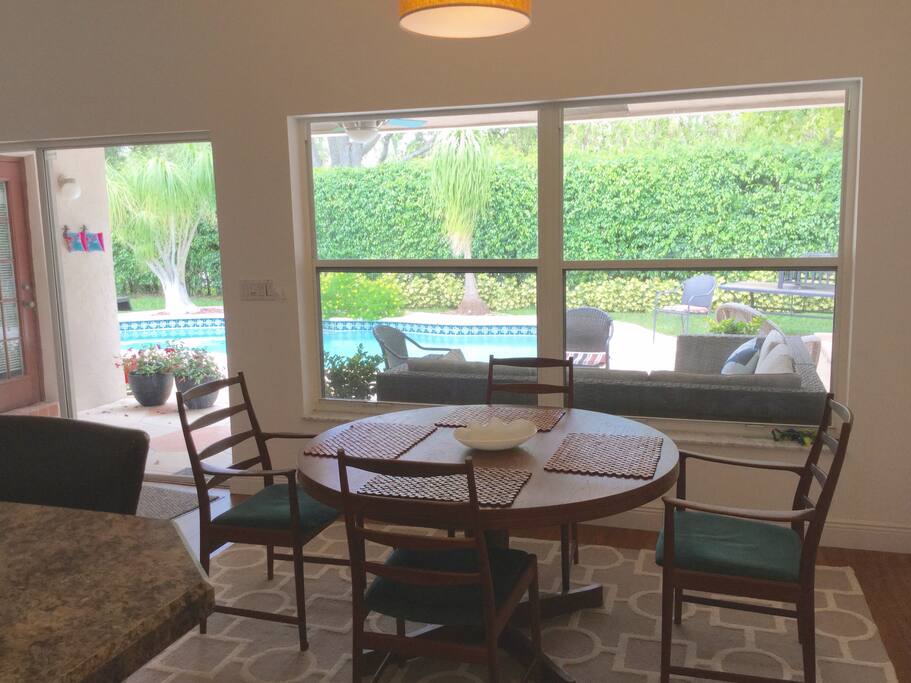 Breakfast with this view is awesome!
