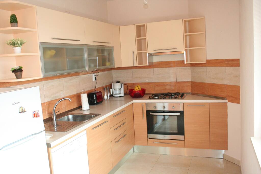 Well equipped kitchen