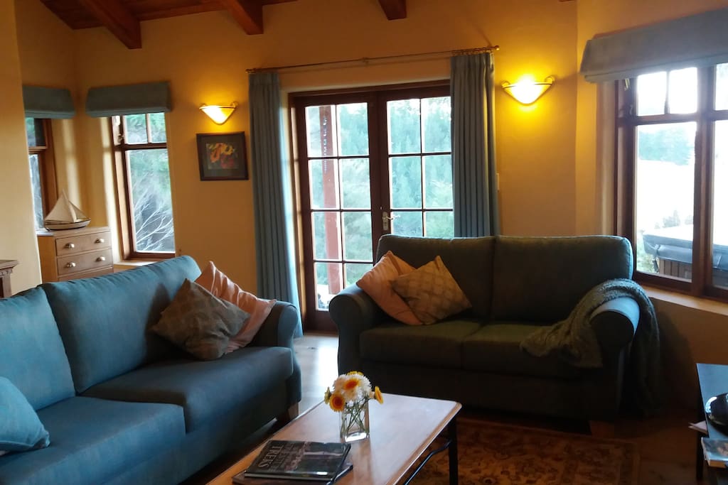 Spacious family room