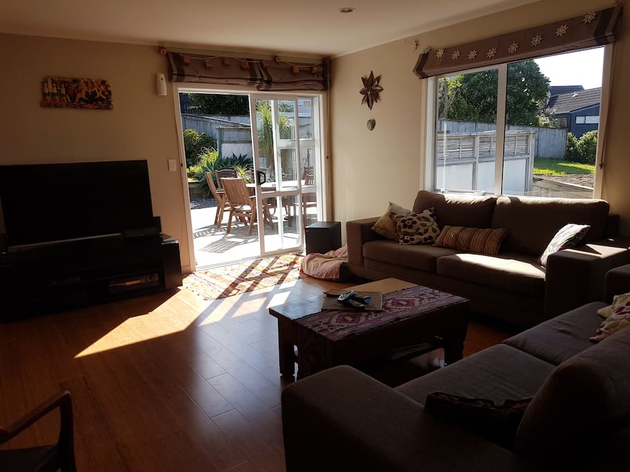Main living area connected to outdoor area
