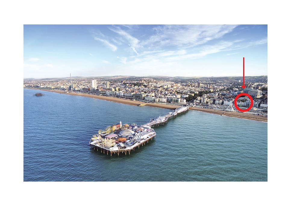 The beach and Brighton are on your doorstep!