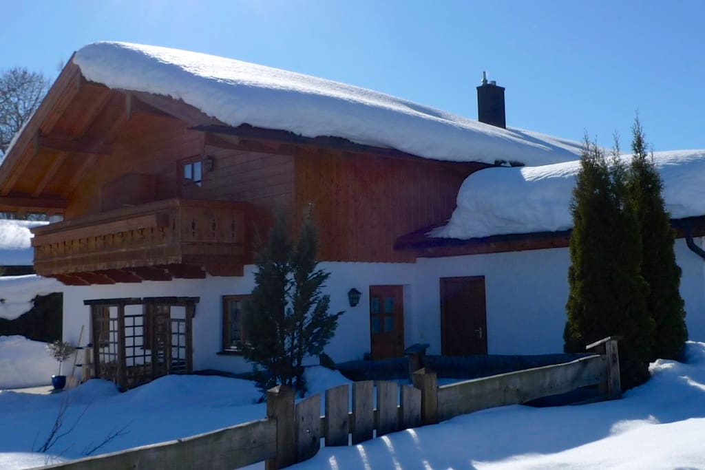 Landhaus Nessi im Winter