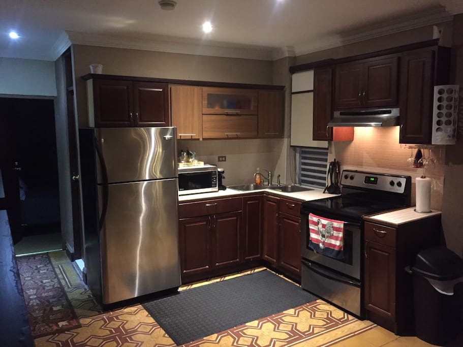 Kitchen view @ night