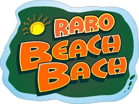 Raro Beach Bach group - 12 people