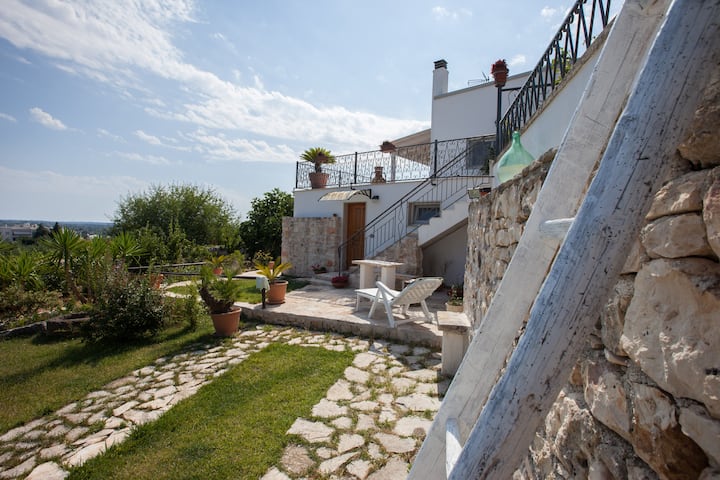 La Balconata: the view of the Trulli