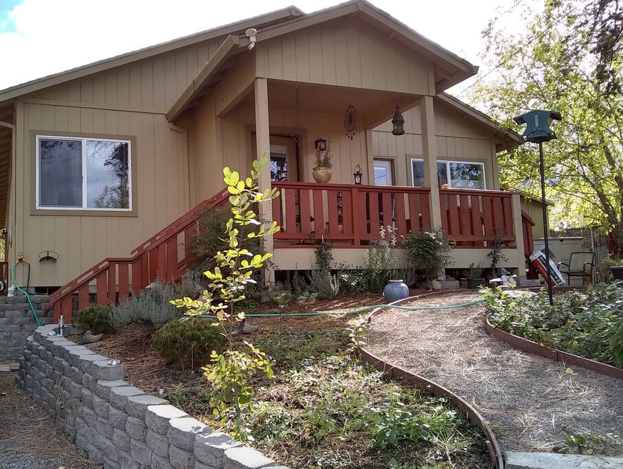 Front part where family lives