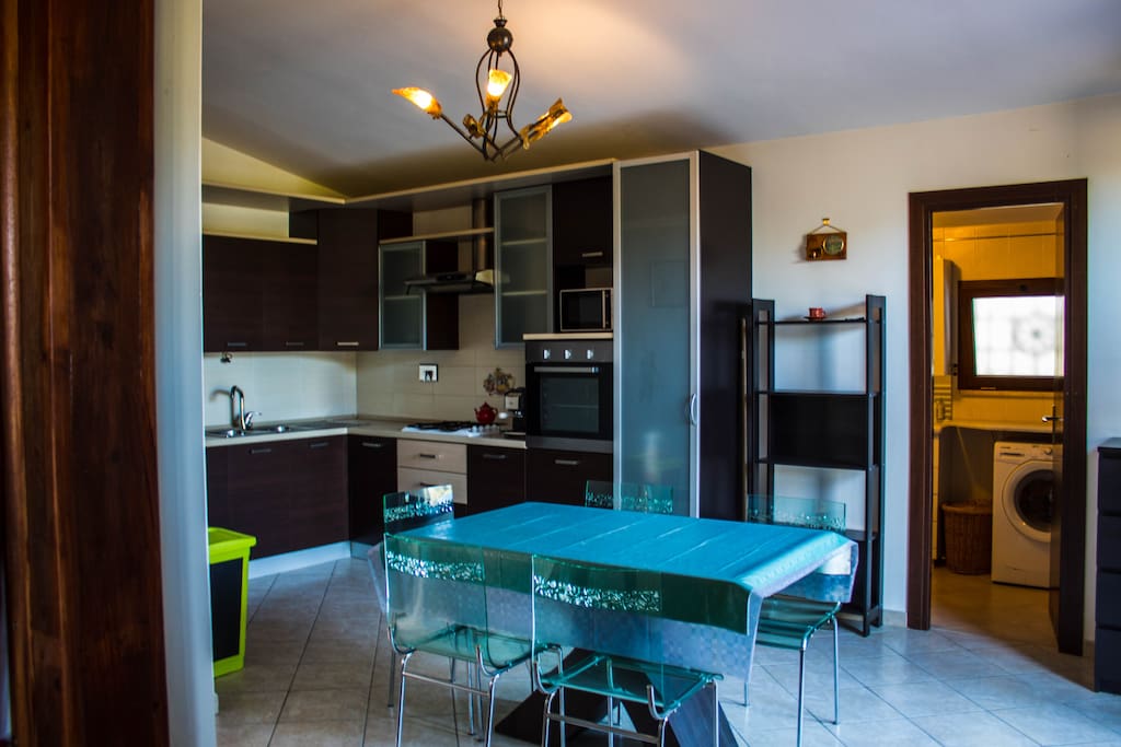 Dining room and self-catering kitchen