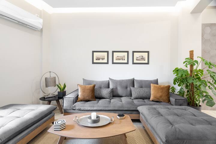 Spacious 3-BDR Family APT near Acropolis, Netflix!