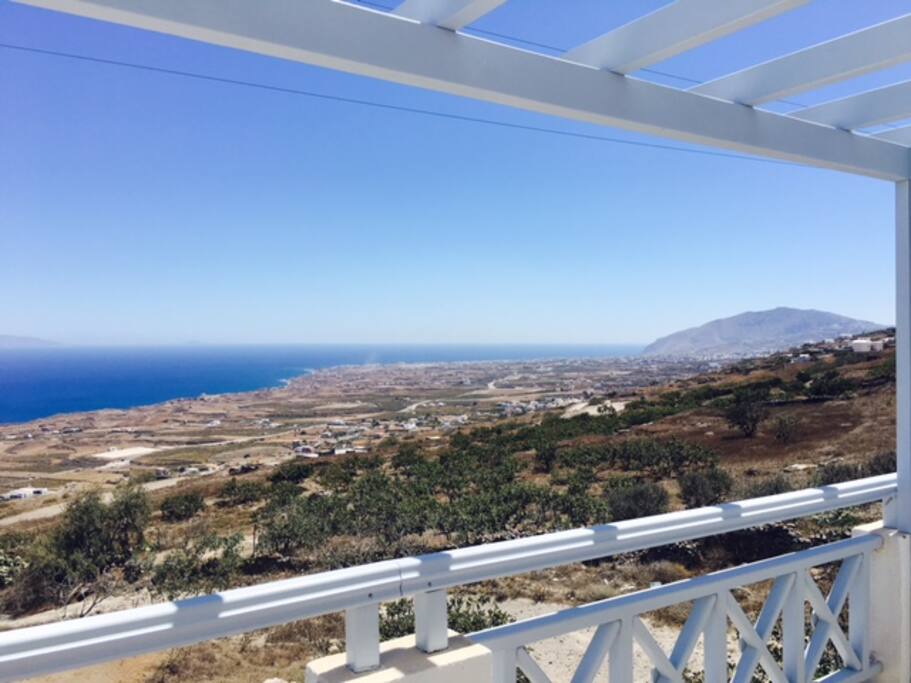 Balcony with east side, sunrise view