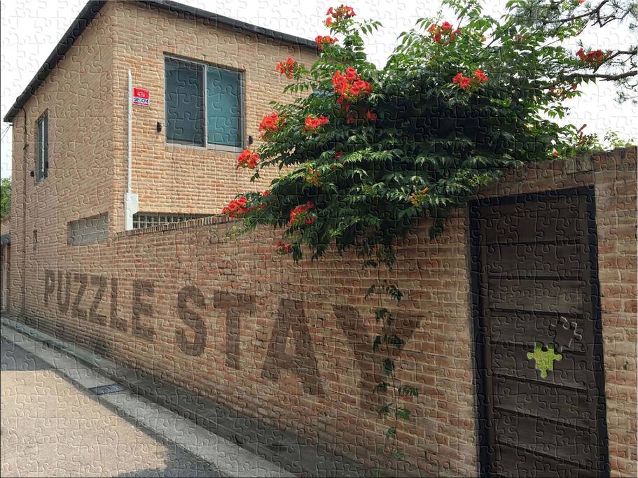 Exterior of PuzzleStay