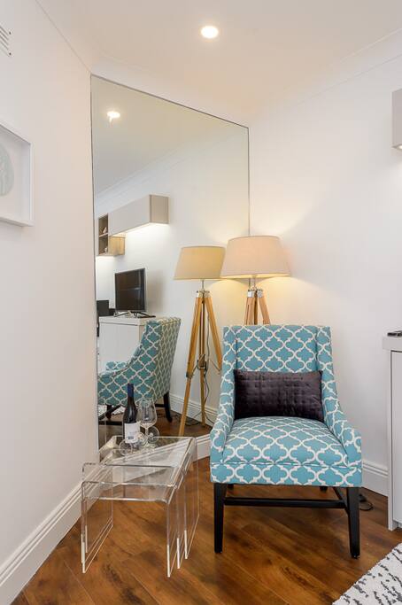 The "reading" corner!