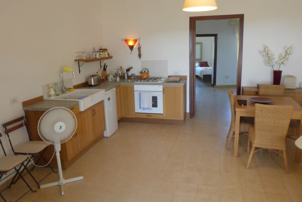 Kitchen and Dining Area