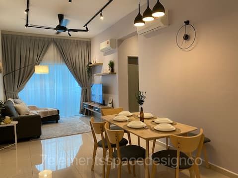 CozyHomestay Mesahill Airport KLIA Netflix [4pax]