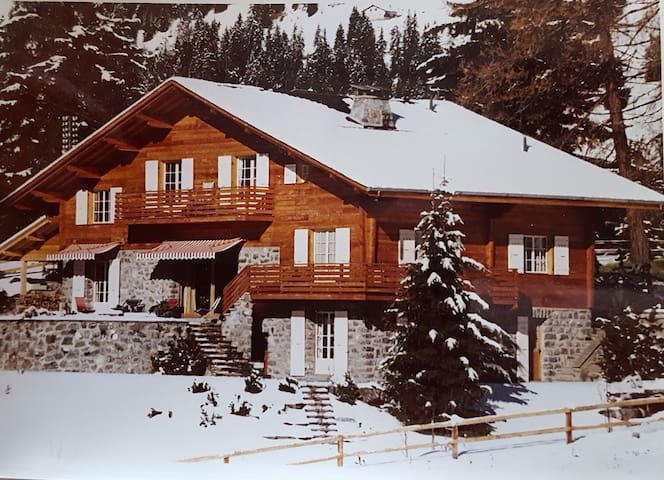 Lovely Chalet Villars ski-golf-bike 6-14P flexrate