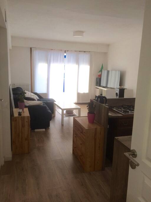 living room / kitchen