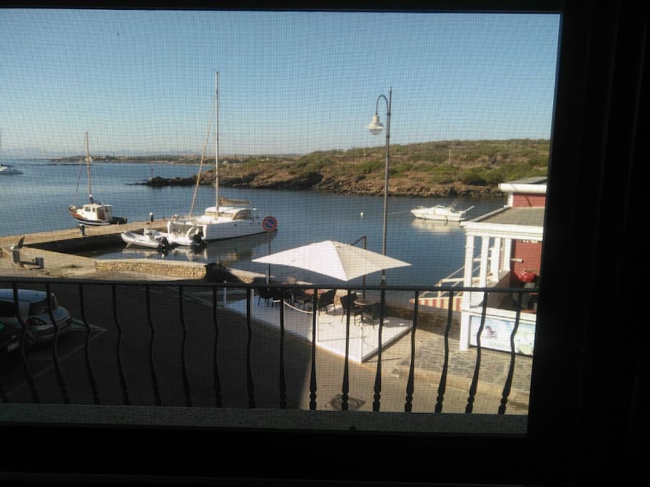 vista balcone fronte mare