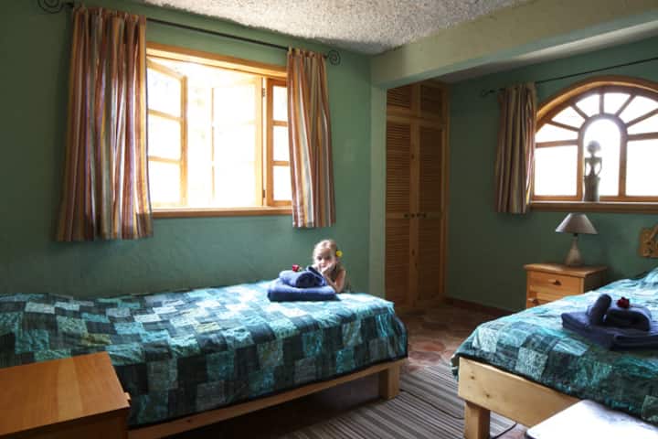 la habitación doble.