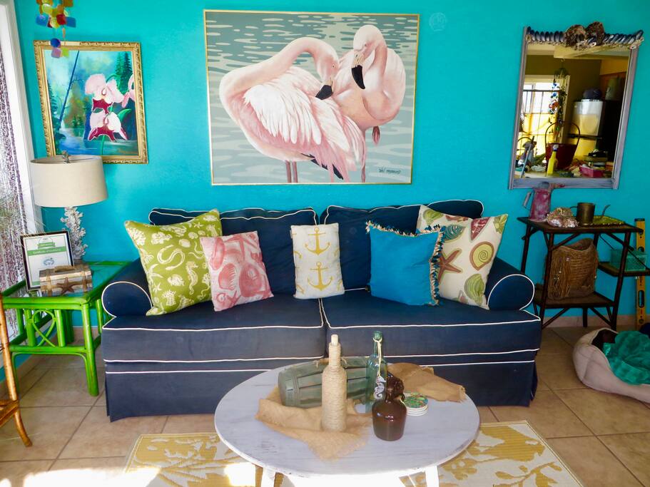Dream sleeper couch in living room