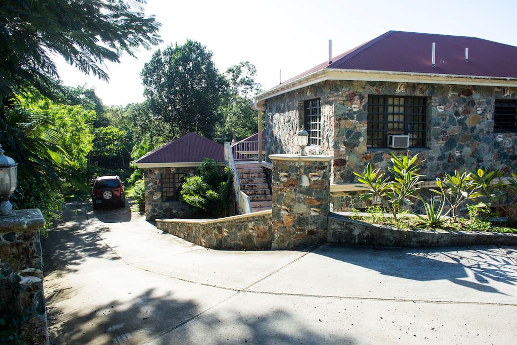 Driveway you park in.