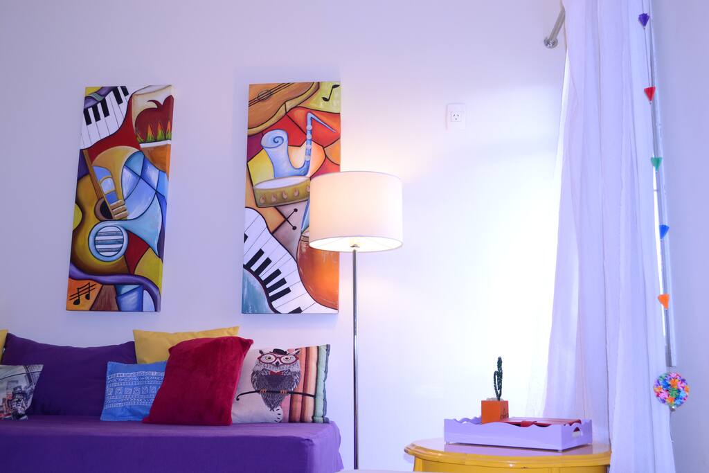 Cama do hóspede