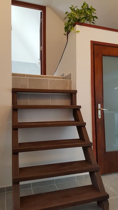 Stairs to the room