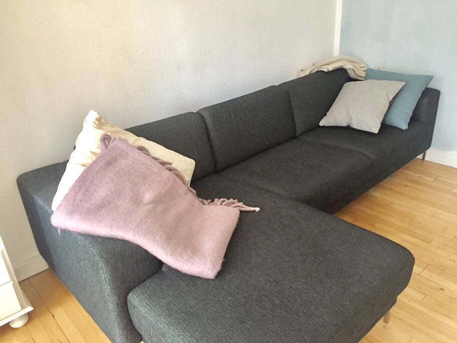 Sofaen i stuen
