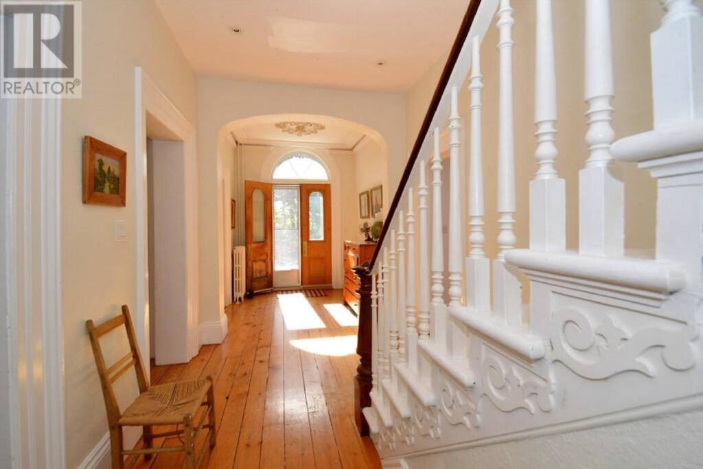 Doors to expansive backyard
